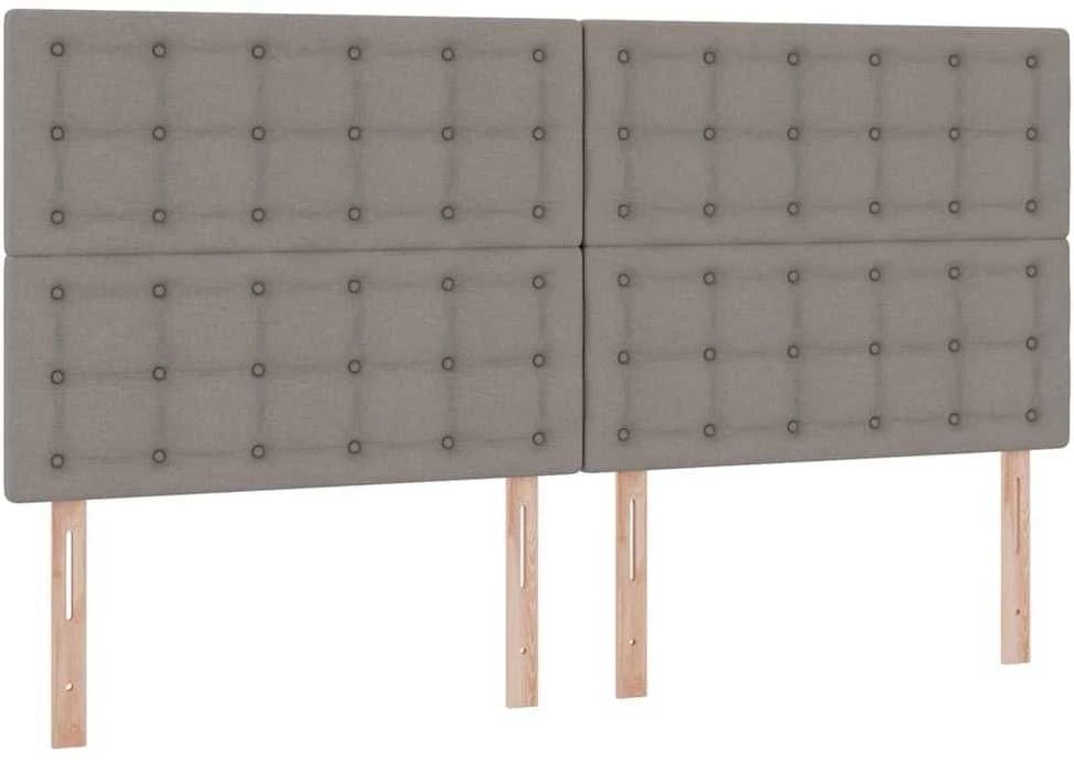 Lova su daiktų laikymo vieta ir čiužiniu Tortora 200 x 200 cm