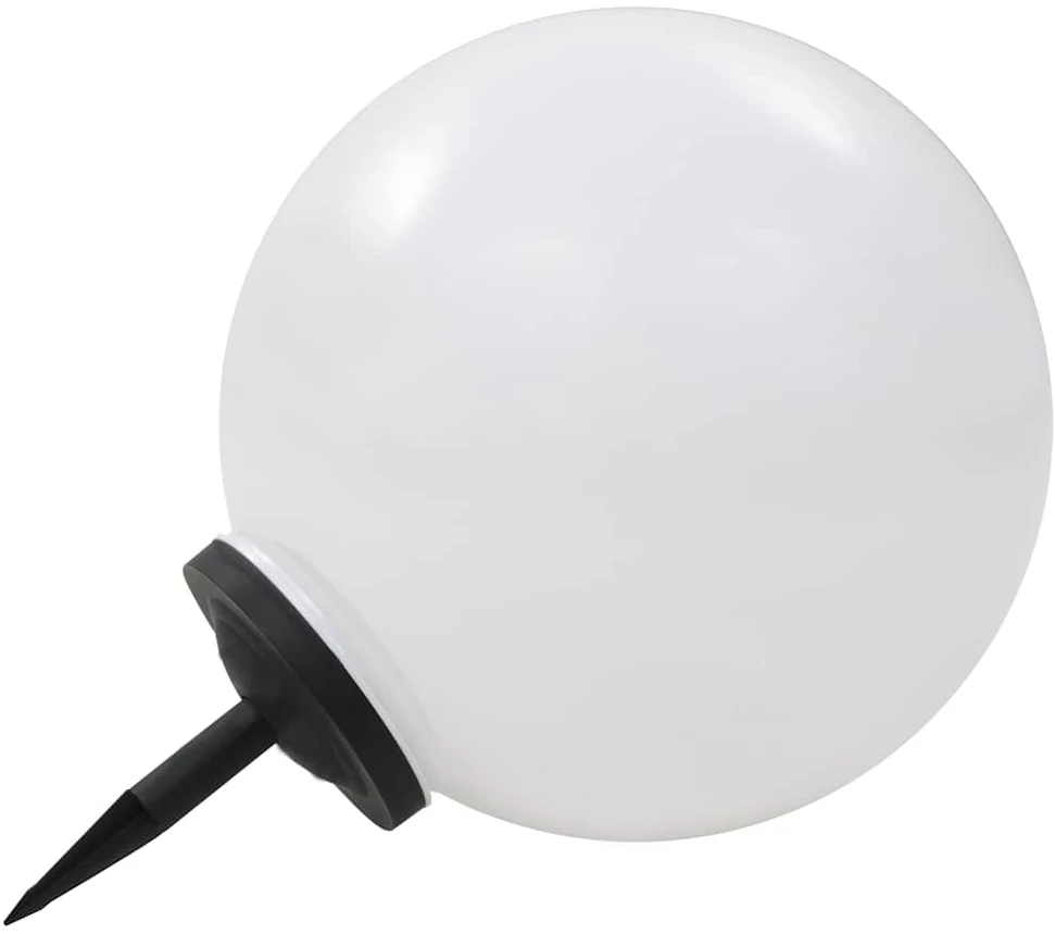 Saul. energ. įkr. LED lauko švies., 2vnt., 50cm, sfer., įv. sp.