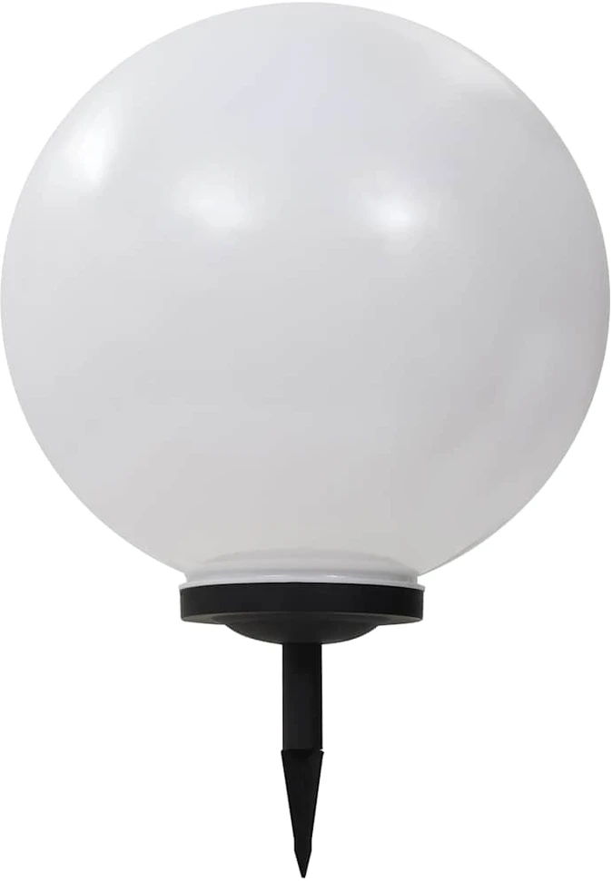 Saul. energ. įkr. LED lauko švies., 2vnt., 50cm, sfer., įv. sp.