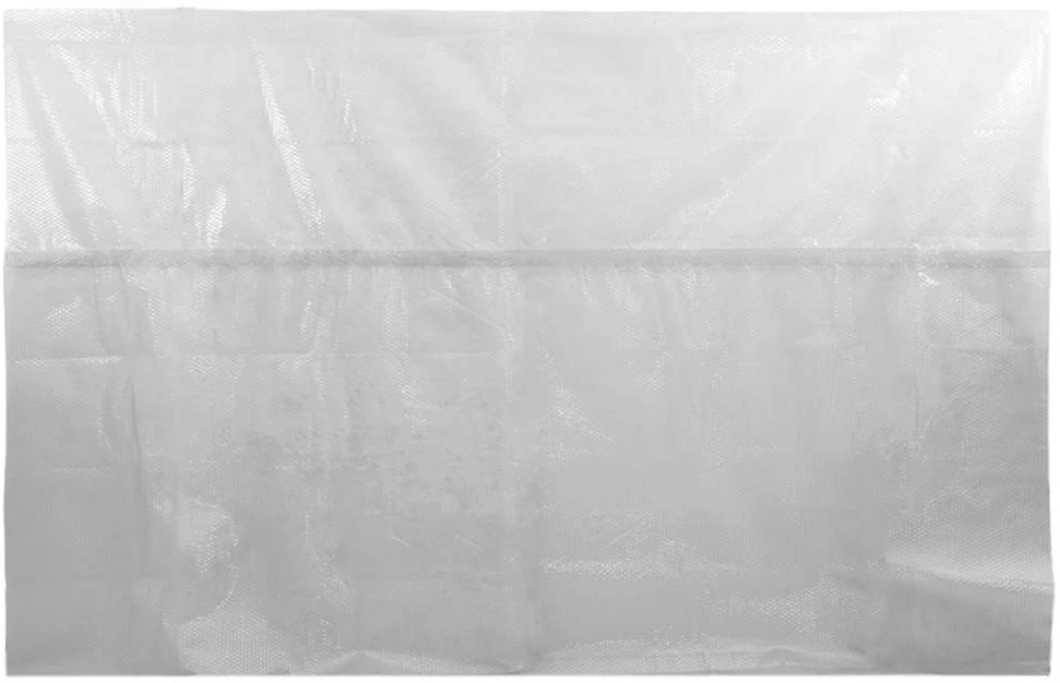 Saulę sugerianti baseino plėvelė, pilkos spalvos, 260x160cm, PE