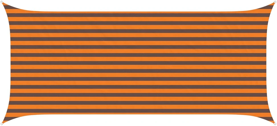 Saulės burė Oranžinė ir ruda 2 x 4,5 m