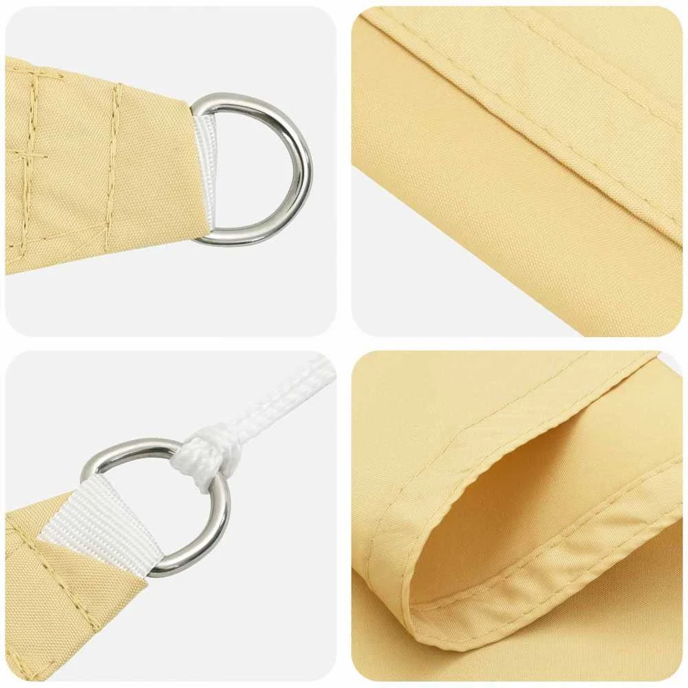 Saulės burė Smėlio 6 x 2 m 100% poliesteris Oksfordas