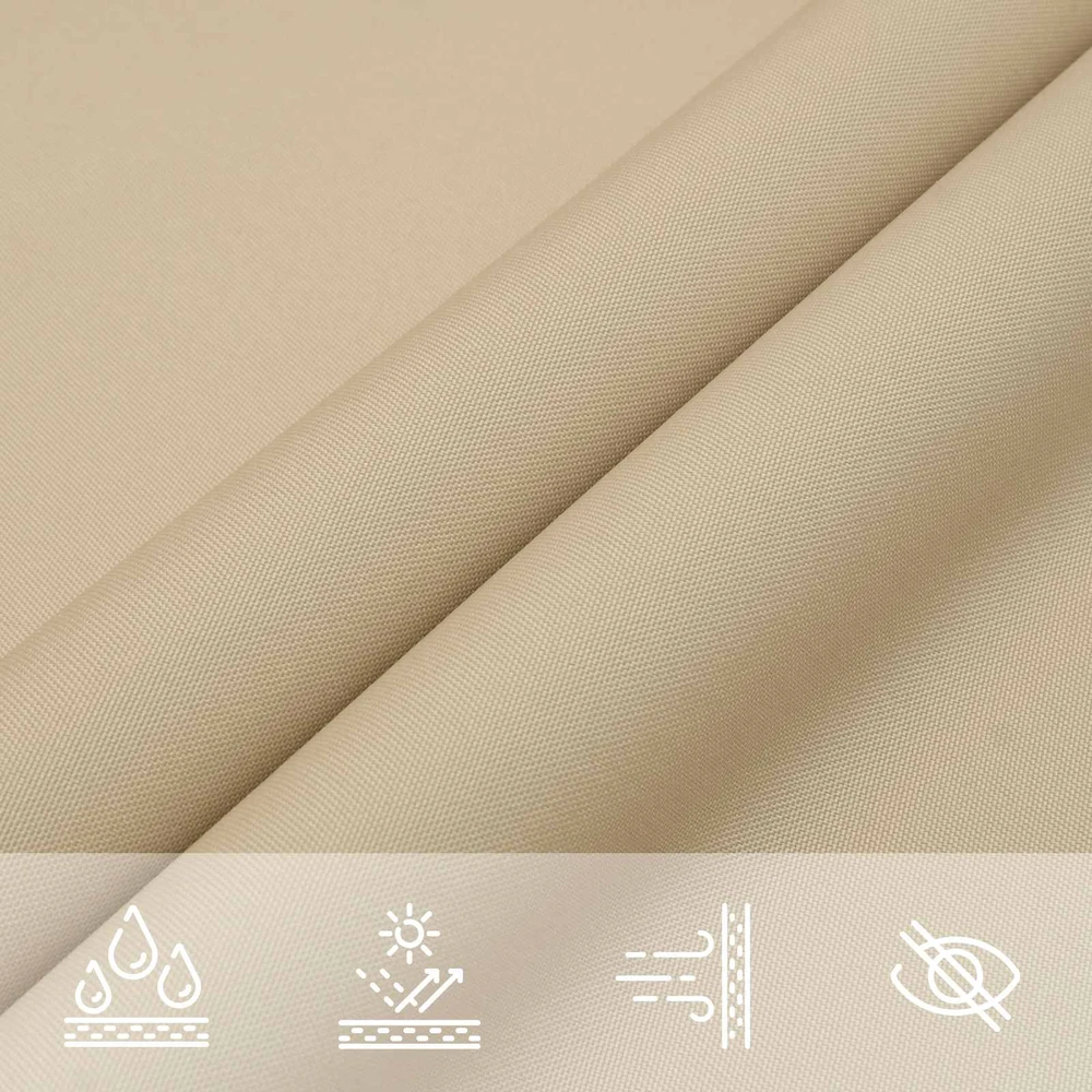Saulės burė Smėlio 6 x 2,5 m 100% poliesteris Oksfordas