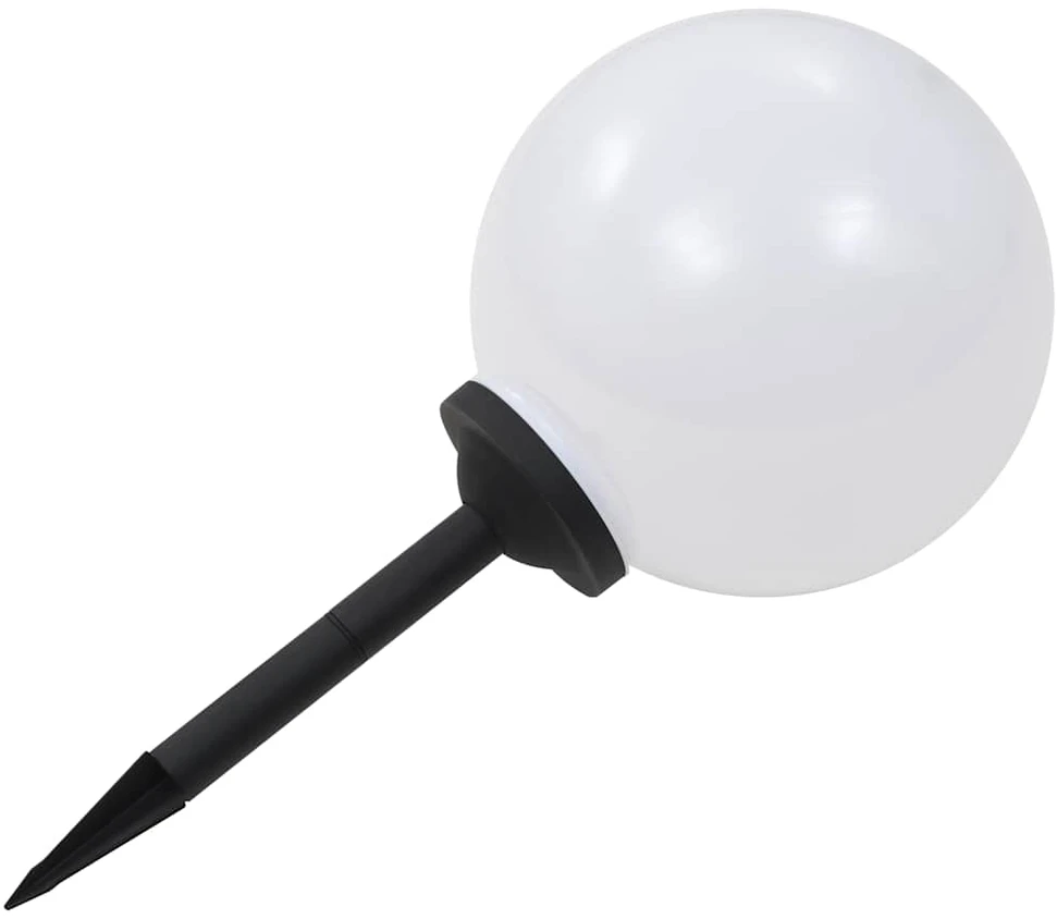 Saulės energija įkraunami lauko LED šviestuvai, 2vnt., 30cm