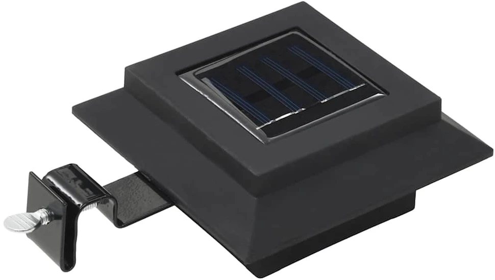 Saulės energija įkraunami lauko LED šviestuvai, 6vnt., 12cm