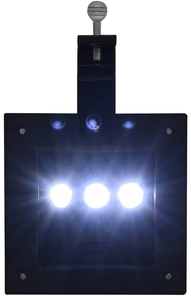 Saulės energija įkraunami lauko LED šviestuvai, 6vnt., 12cm