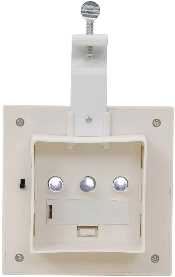 Saulės energija įkraunami lauko LED šviestuvai, 6vnt., 12cm