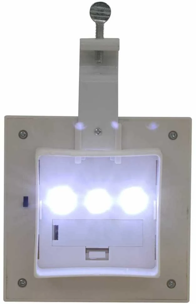 Saulės energija įkraunami lauko LED šviestuvai, 6vnt., 12cm