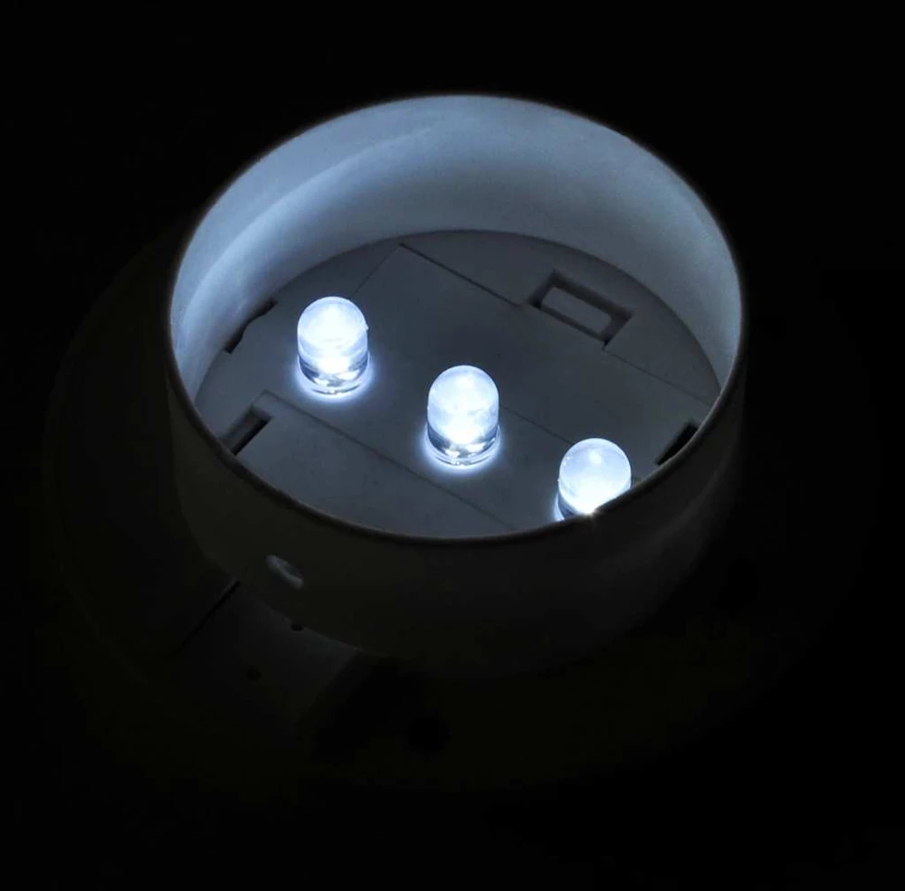 Saulės energija įkraunamų lauko šviestuvų rinkinys, 6vnt., balti