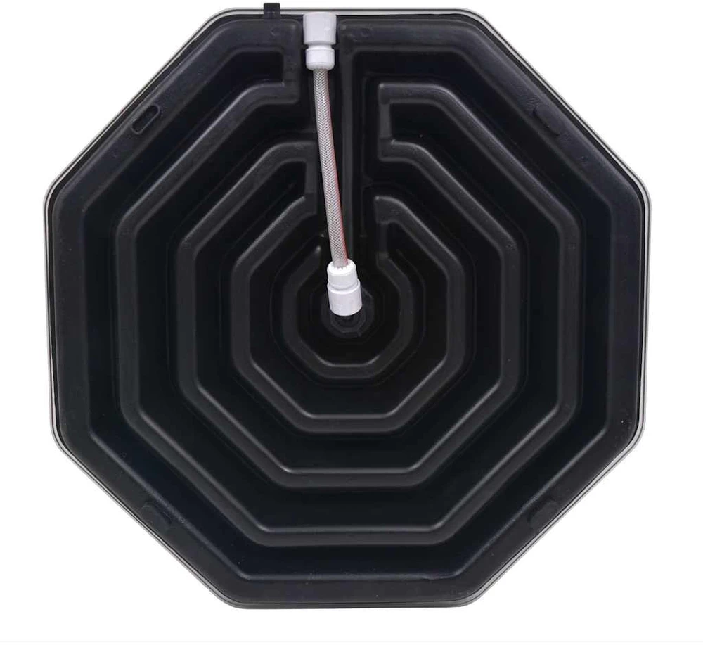 Saulės energijos dušas, 20 l, aliuminio HDPE