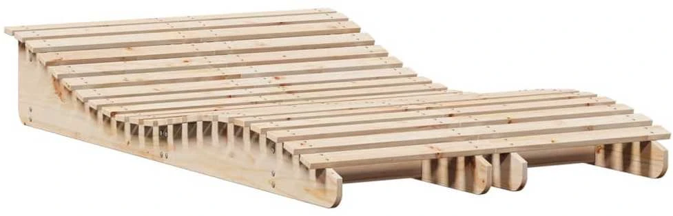 Sofa Saulės gultai, 2vnt., 205x60x31,5cm, pušies medienos masyvas