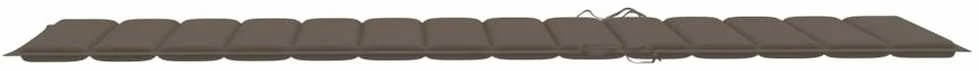 Sofa Saulės gultai su čiužinukais, 2vnt., akacijos medienos masyvas