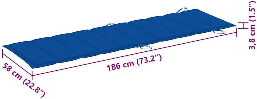 Sofa Saulės gultai su staliuku ir čiužinukais, 2vnt., akacija