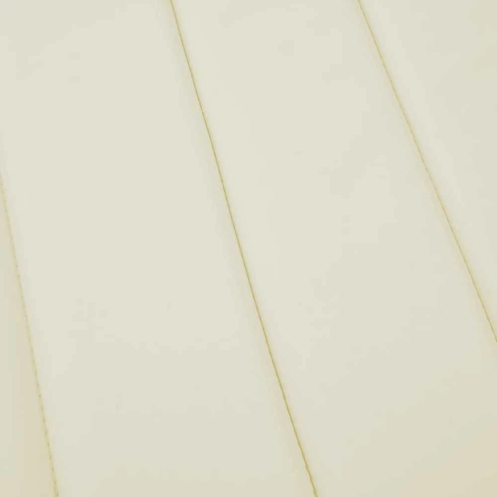 Saulės gulto čiužinukas, kreminės spalvos, 200x70x3cm, audinys