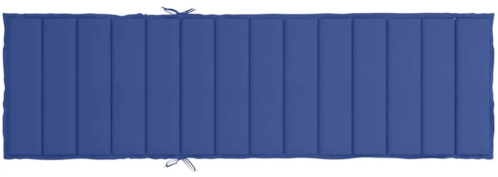 Saulės gulto čiužinukas, mėlynas, 200x70x3cm, audinys