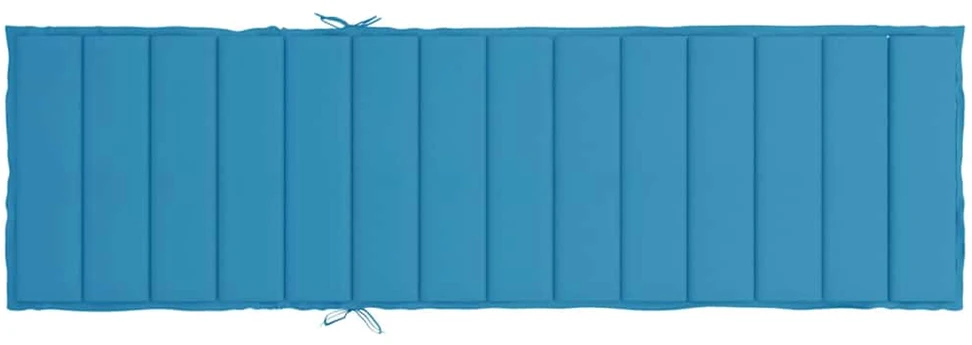 Saulės gulto čiužinukas, mėlynos spalvos, 200x60x3cm, audinys