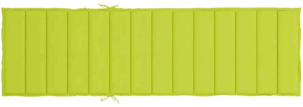 Saulės gulto čiužinukas, ryškiai žalias, 200x50x3cm, audinys