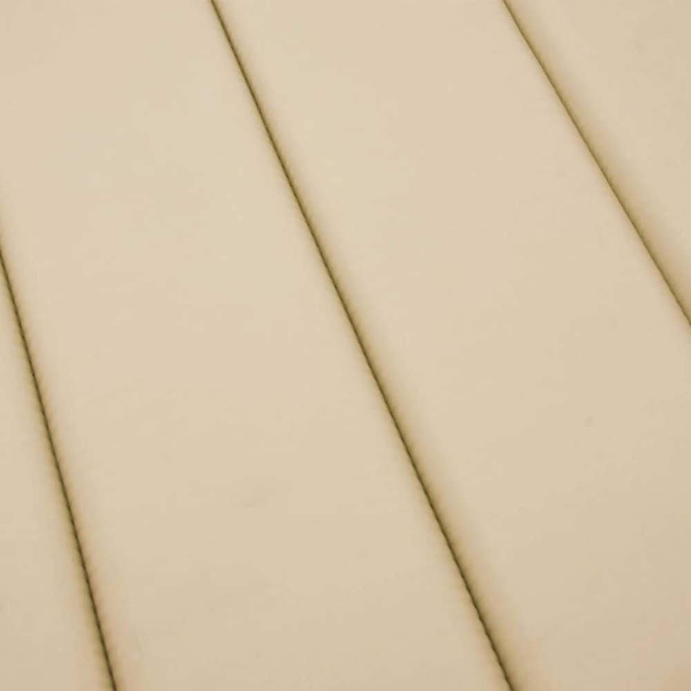 Saulės gulto čiužinukas, smėlio spalvos, 200x70x3cm, audinys