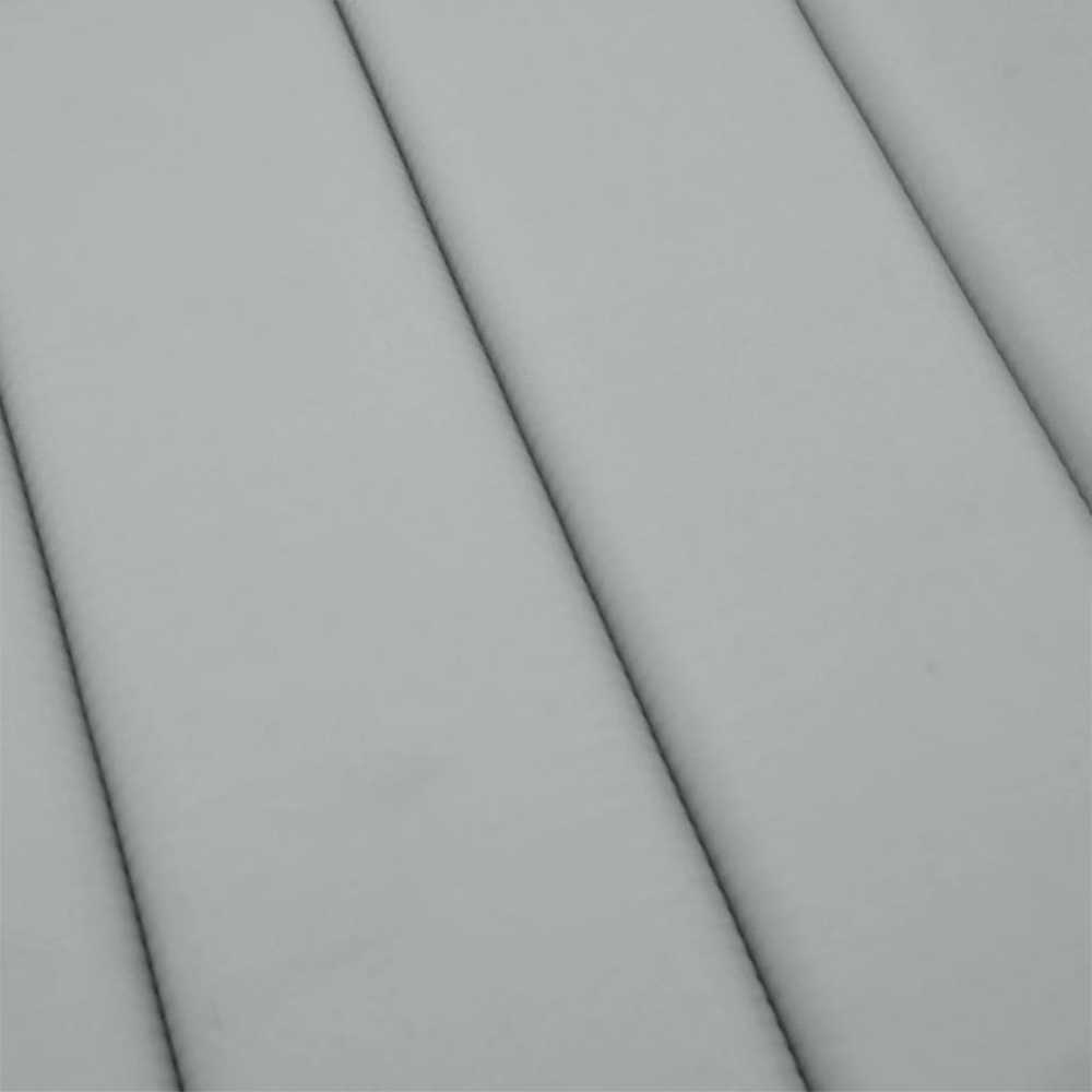 Saulės gulto čiužinukas, šviesiai pilkas, 200x70x4cm, audinys