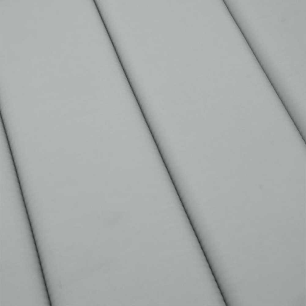 Saulės gulto čiužinukas, šviesiai pilkas, 200x70x4cm, audinys