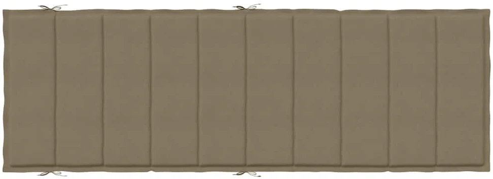 Saulės gulto čiužinukas, taupe, 186x58x4cm, audinys