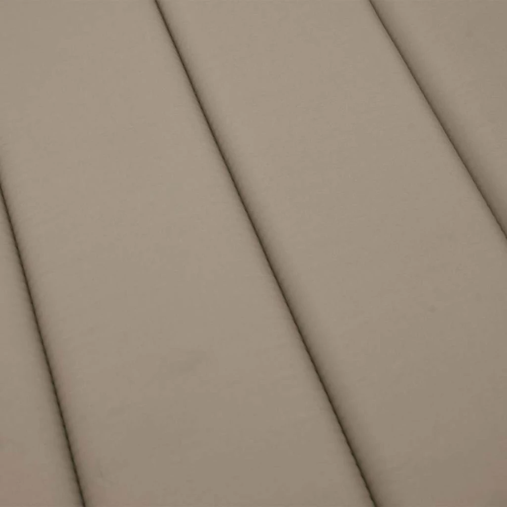 Saulės gulto čiužinukas, taupe spalvos, 200x60x3cm, audinys