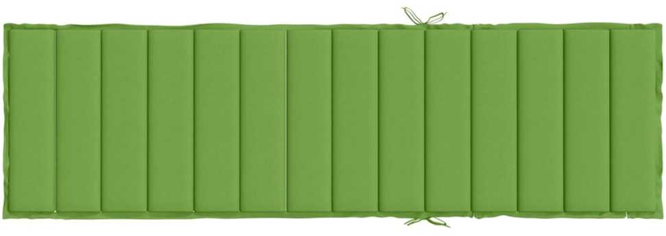 Saulės gulto čiužinukas, žalias, 200x60x4cm, audinys