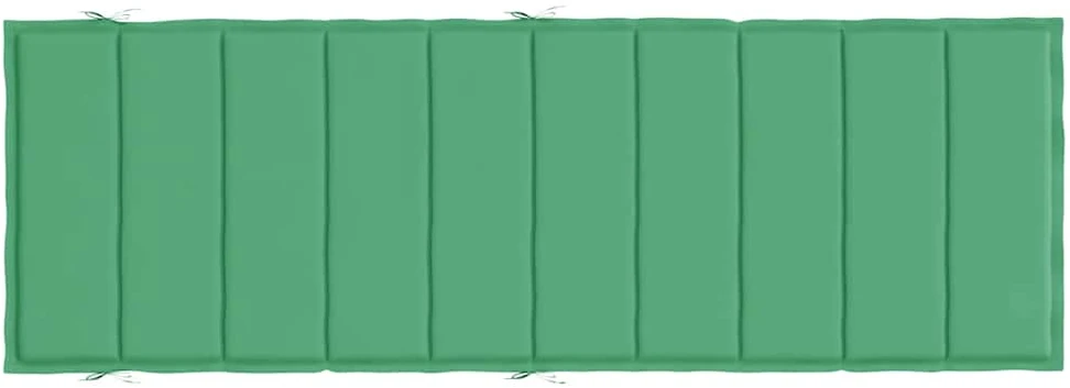 Saulės gulto čiužinukas, žalios spalvos, 186x58x3cm, audinys
