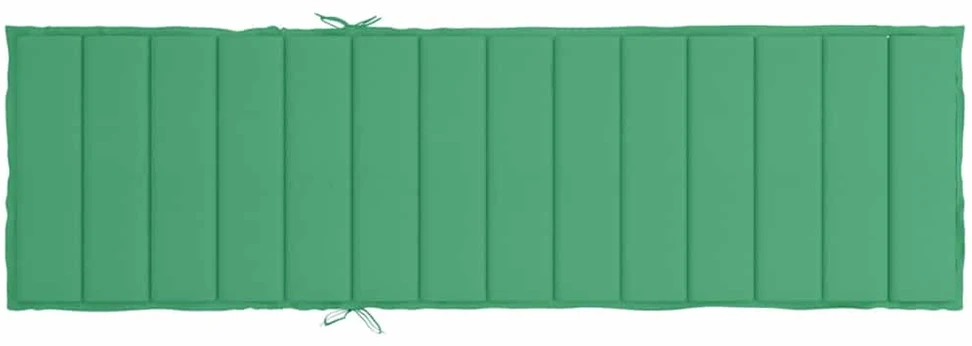 Saulės gulto čiužinukas, žalios spalvos, 200x70x3cm, audinys