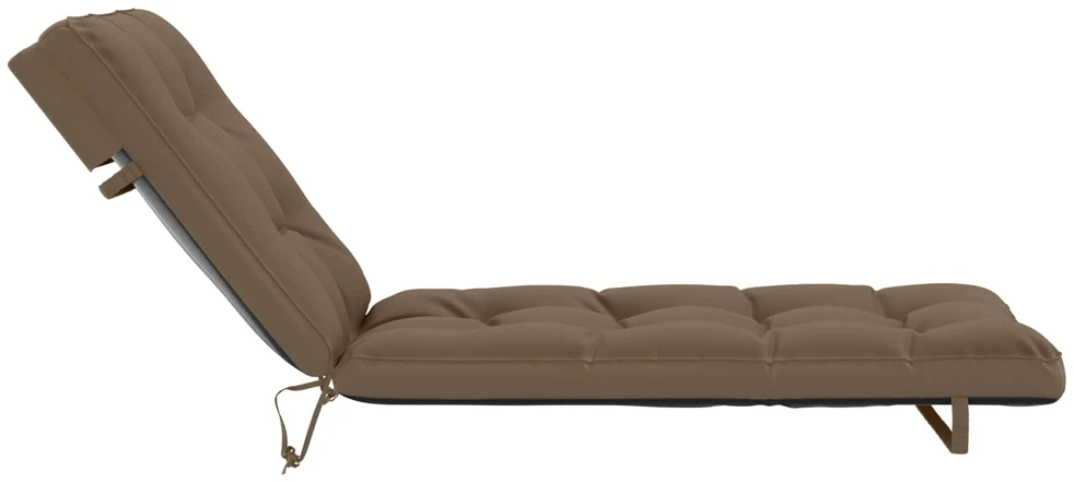 Saulės gultų pagalvė VIANEN 100% poliesteris Taupe