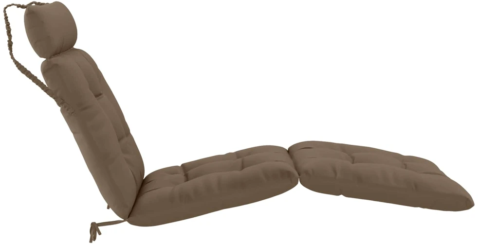 Saulės gultų pagalvė VIANEN 100% poliesteris Taupe