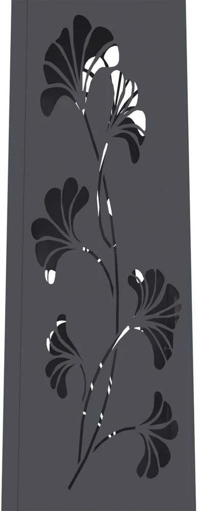 Saulės LED šaligatvio šviesa 2 vnt. Šilta balta 18 x 18 x 80 cm
