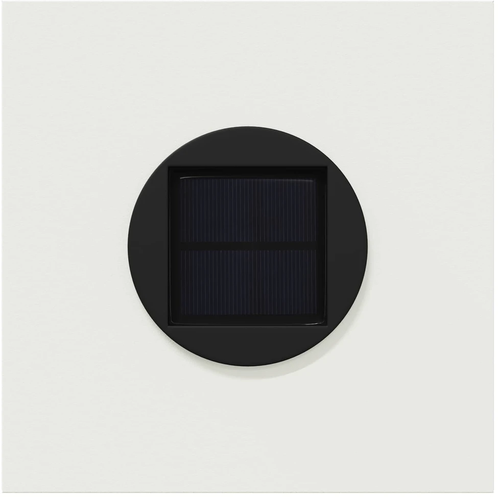Saulės LED šaligatvio šviesa 2 vnt. Šilta balta 18 x 18 x 50 cm