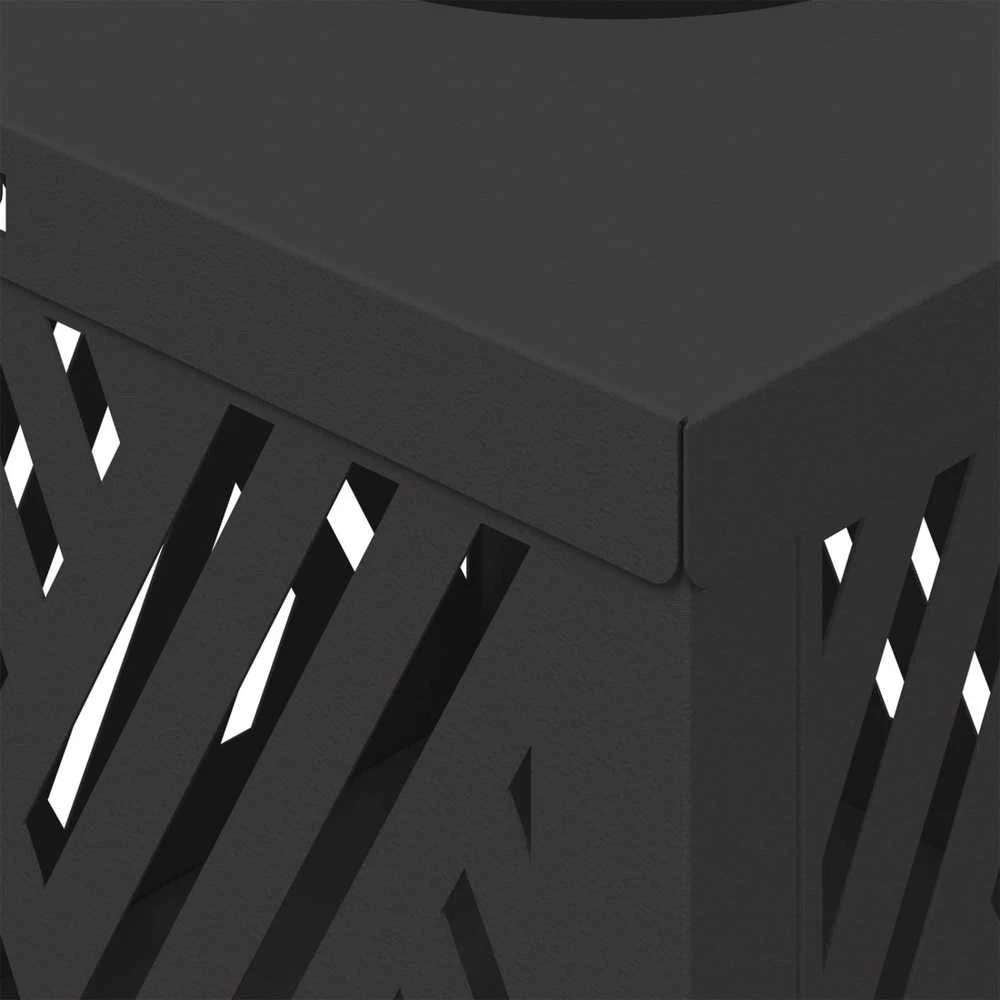 Saulės LED šaligatvio šviesa 2 vnt. Šilta balta 18 x 18 x 50 cm