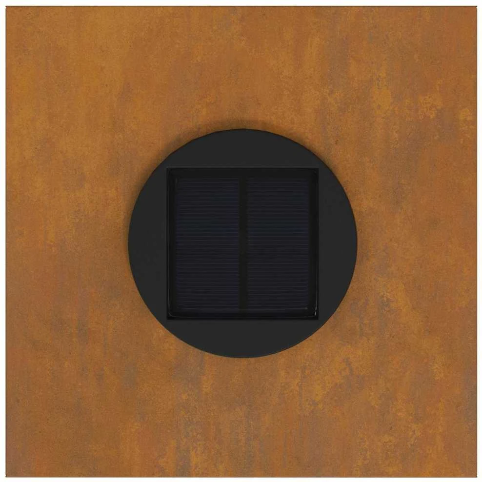 Saulės LED takų šviestuvas 2 vnt. Šilta balta 18 x 18 x 50 cm