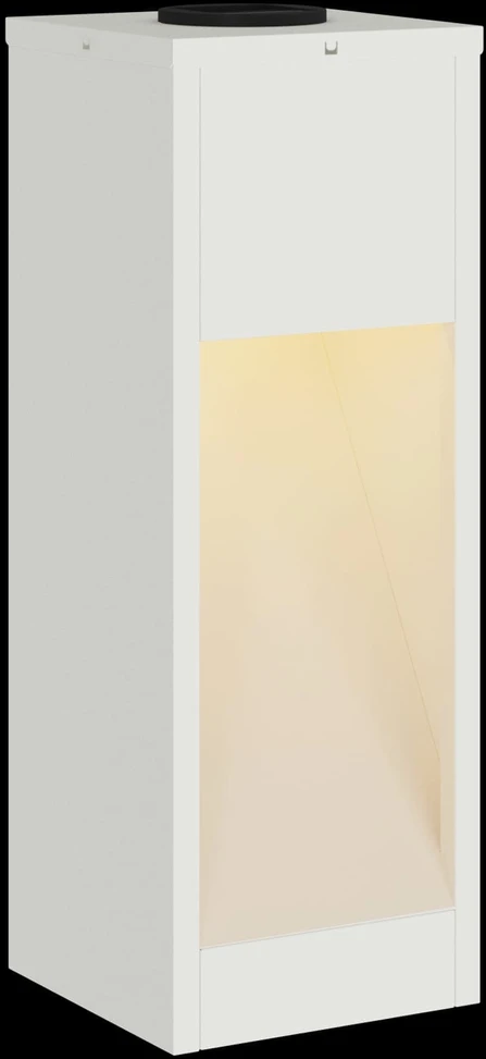Saulės LED takų šviestuvas 2 vnt. Šilta balta 18 x 18 x 50 cm