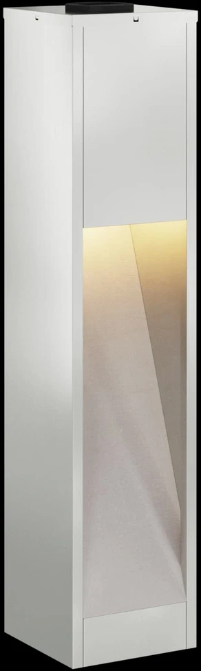 Saulės LED takų šviestuvas 2 vnt. Šilta balta 18 x 18 x 80 cm