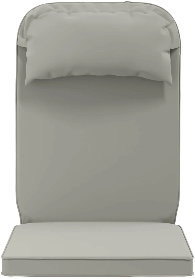 Saulės poilsio pagalvė 100% poliesteris Pilka 55 x 124 x 5 cm