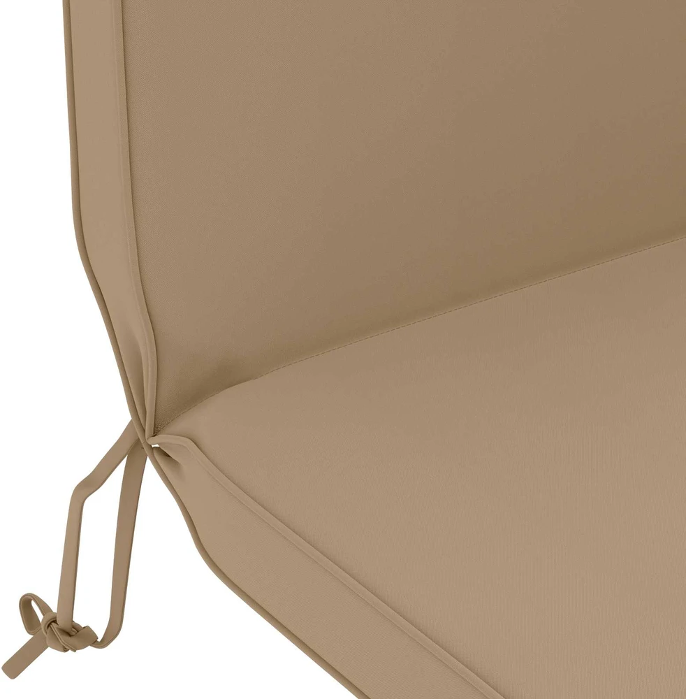 Saulės poilsio pagalvė 100% poliesteris Taupe 55 x 124 x 5 cm