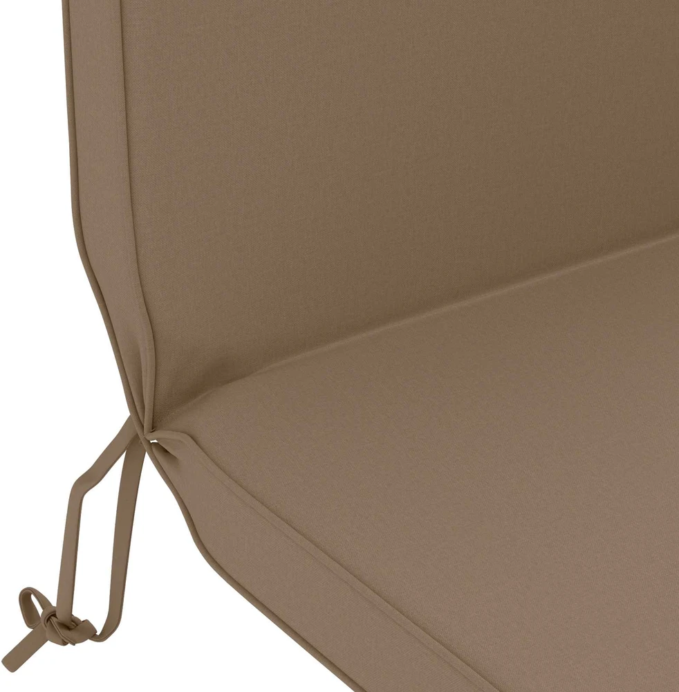 Saulės poilsio pagalvė 100% poliesteris Taupe 55 x 124 x 5 cm