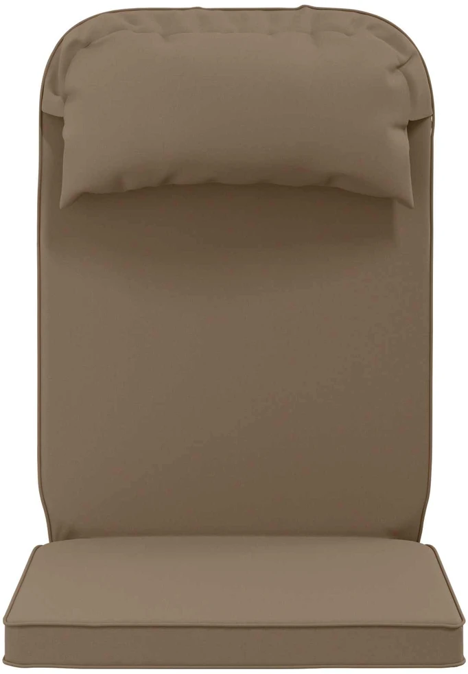 Saulės poilsio pagalvė 100% poliesteris Taupe 55 x 124 x 5 cm