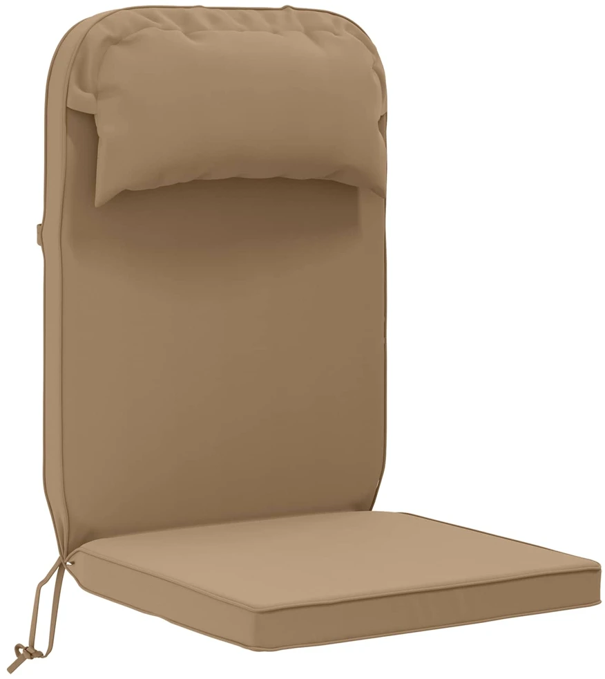 Saulės poilsio pagalvė 100% poliesteris Taupe 55 x 124 x 5 cm