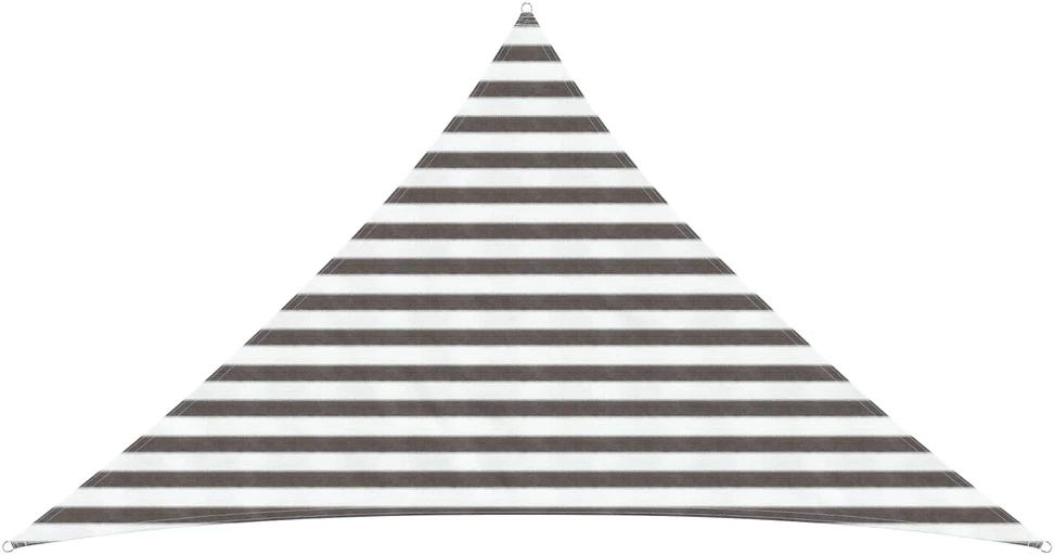Saulės šešėlio audinys Trikampio 2,5 x 2,5 x 3,5 m HDPE