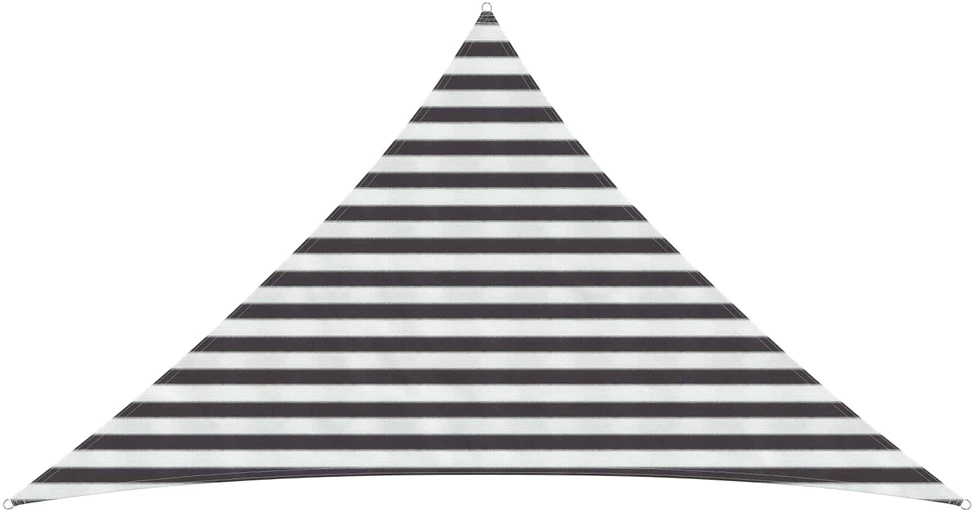 Saulės šešėlio audinys Trikampio 2,5 x 2,5 x 3,5 m HDPE