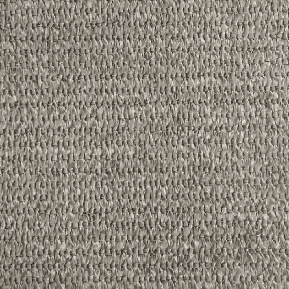 Saulės skėtis, 160 g/m², trikampė, šviesiai pilka, 2,5x2,5x3,5 m, HDPE
