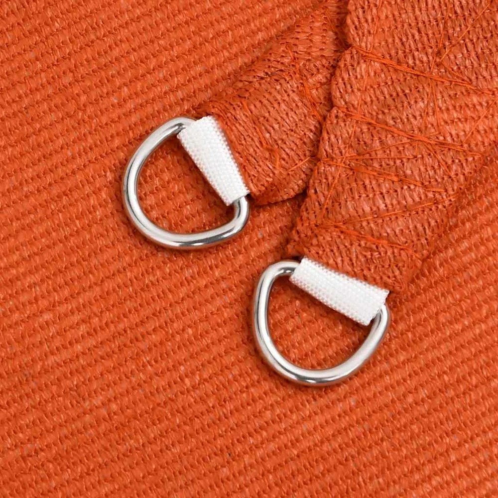Saulės skėtis, burė, 160 g/m², trapecijos formos, oranžinė, 3/4x2 m, HDPE