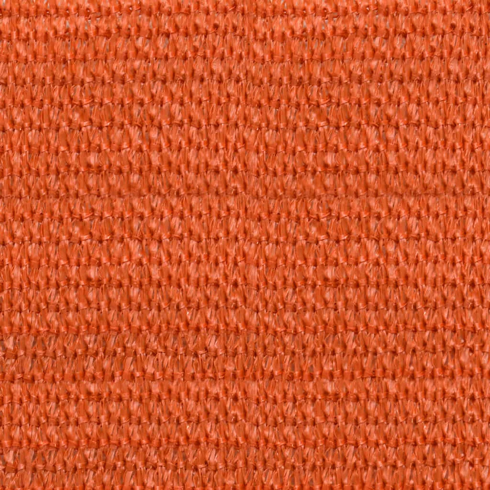 Saulės skėtis, burė, 160 g/m², trapecijos formos, oranžinė, 3/4x2 m, HDPE