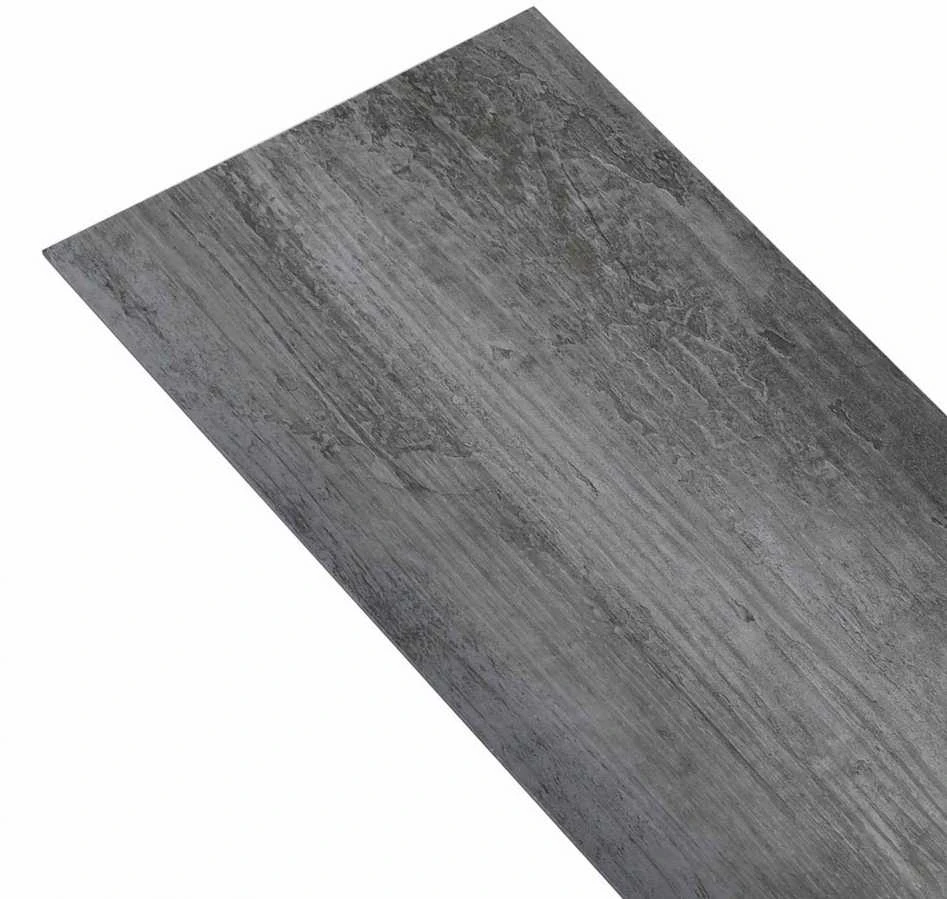 Savaime besiūlių grindų lenta Blizgi pilka 4,46 m² 32 vnt. PVC