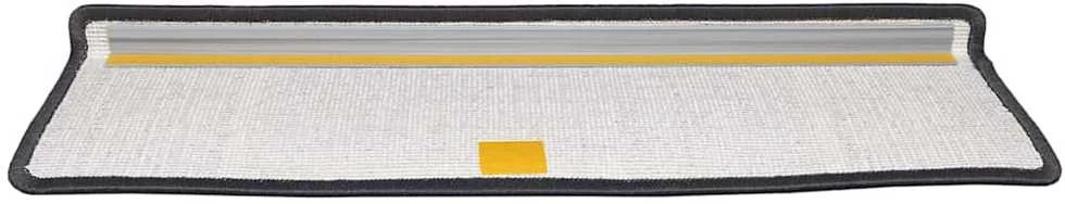 Savaime prilipantys laiptų kilimėliai 15 vnt. 65 x 21 x 4 cm