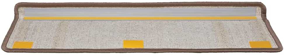 Savaime prilipantys laiptų kilimėliai 15 vnt. 65 x 21 x 4 cm